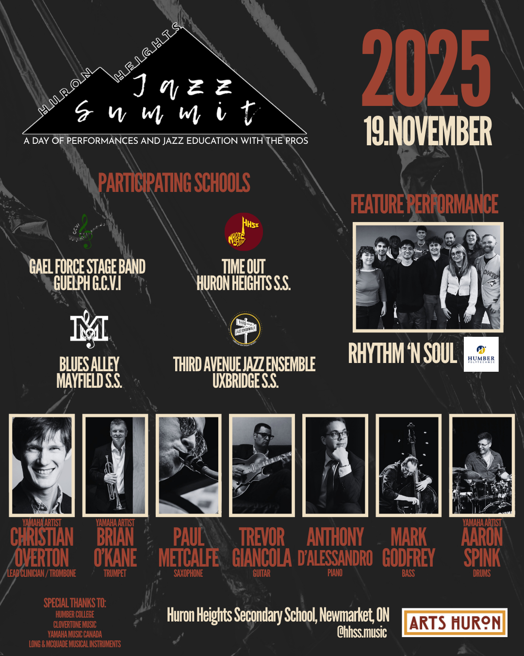 Jazz Summit poster 2025