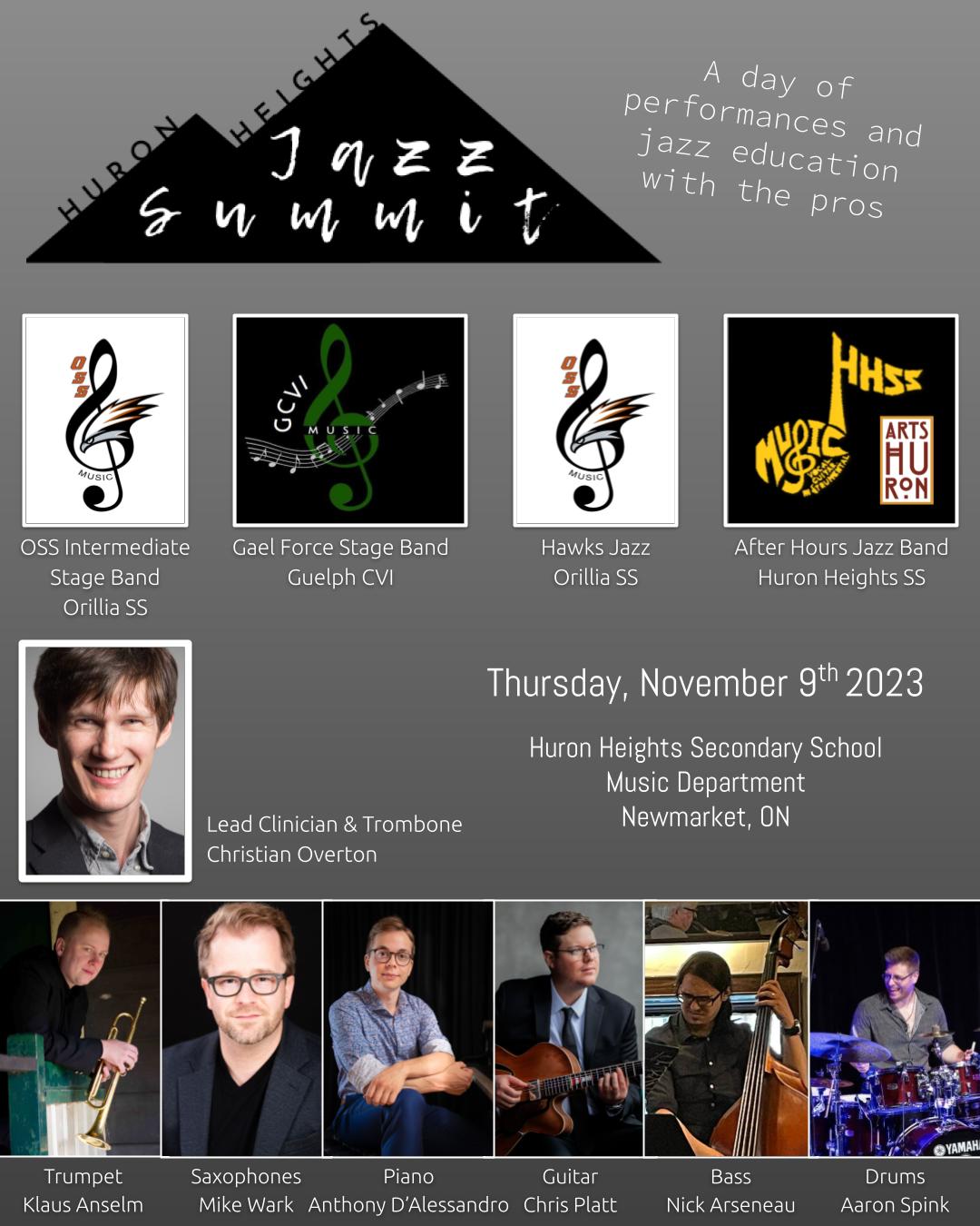 Jazz Summit poster 2023